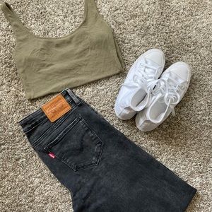 Original Levi Strauss & Co High Waisted Skinny Jeans